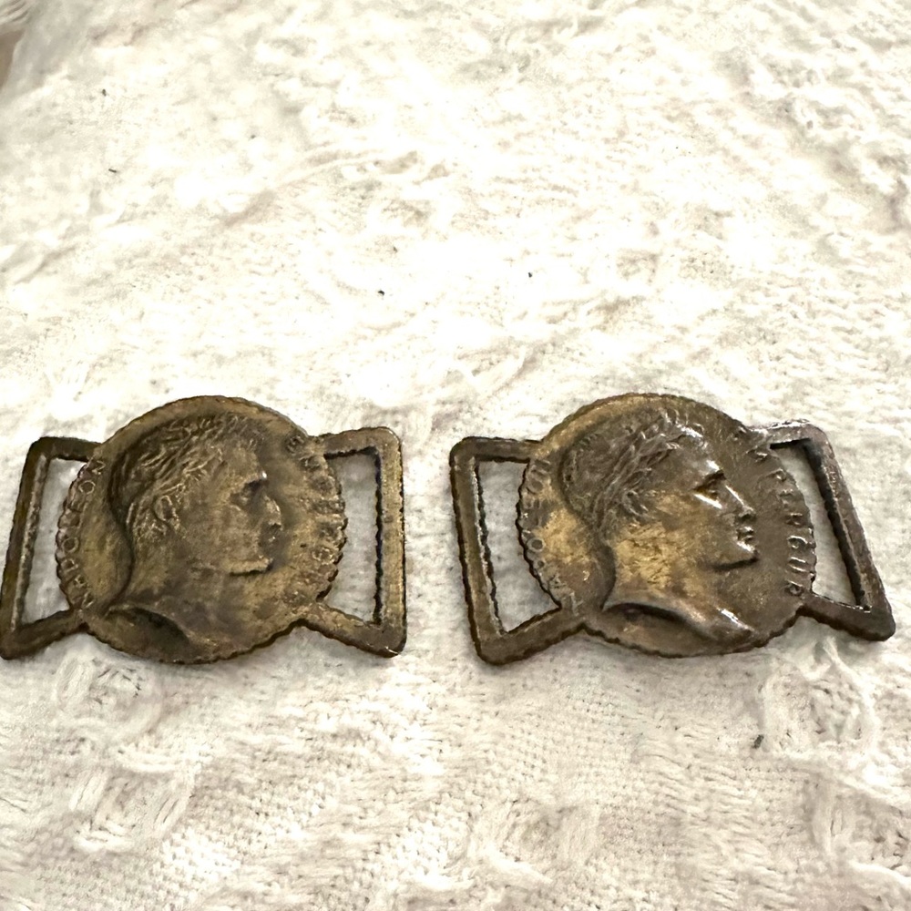Shoe Buckles Metal Napoleon Empergur Tip Toe Brand